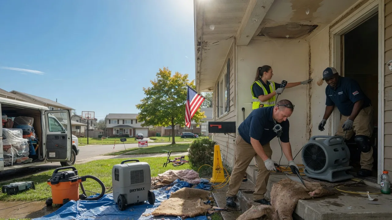 Water Damage Restoration in Utica, MS near me